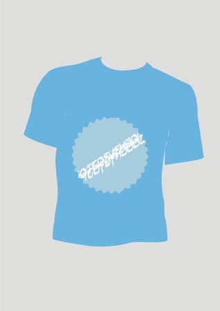 design template t-shirt for menのイラスト素材
