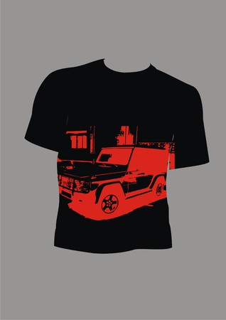design template t-shirt for menのイラスト素材