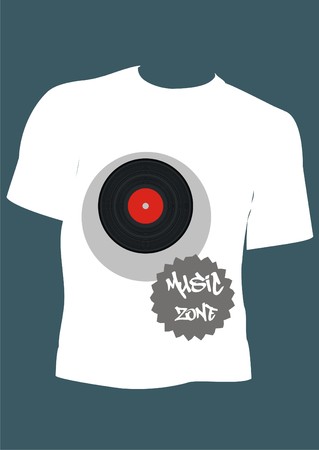 design template t-shirt for menのイラスト素材