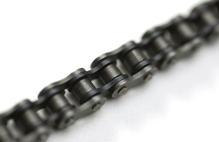 chain links of a transmission chain
