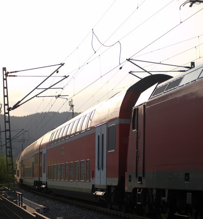 Express passing overの写真素材