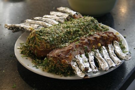 rack of lambの写真素材
