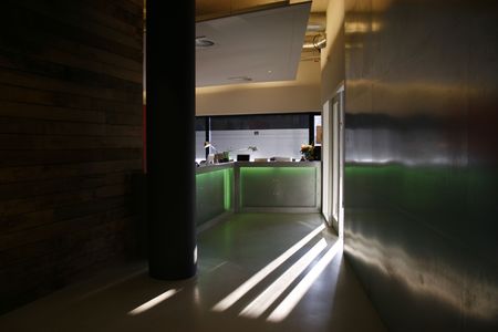 Empty design office receptionの写真素材