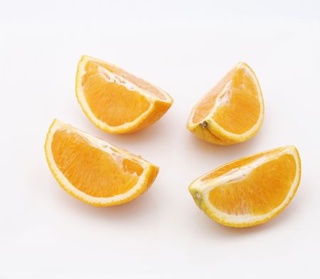 four orange partsの写真素材