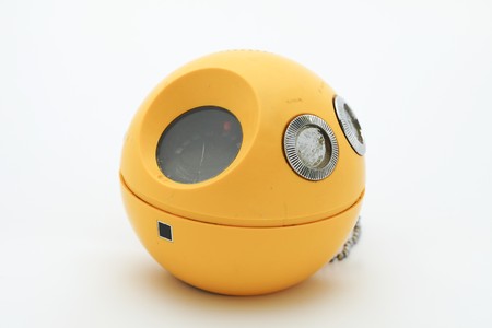 Vintage radio from the seventies eraの写真素材