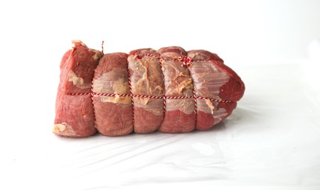 roastbeef prepaed for cookingの写真素材