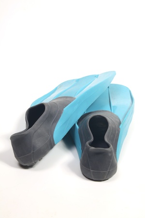 Pair of flippersの写真素材