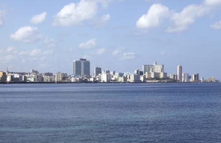 Panoramic view on Havana, Cubaの写真素材