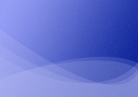 Blue curvy background with snowの写真素材