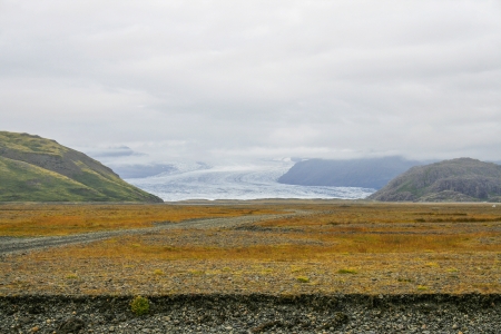 glacier in Iceland の写真素材
