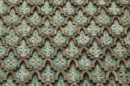 Detail of Bab el-Mansour, Meknes, Morocco