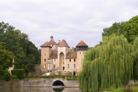 Beautiful castle in Franceのeditorial素材