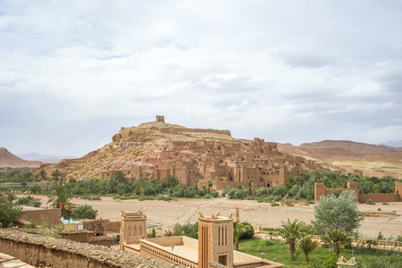 Kasbah of Ait Benhaddou in Moroccoのeditorial素材