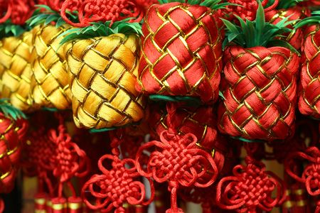 Chinese Decoration for Lunar New Yearの写真素材