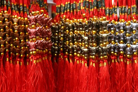 Chinese Decoration for Lunar New Yearの写真素材