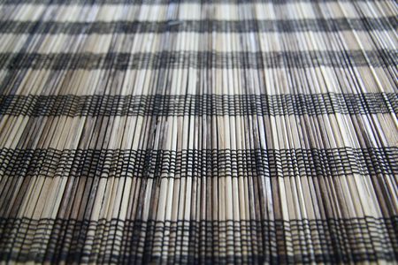 Close up shot of a place mat in perspective.