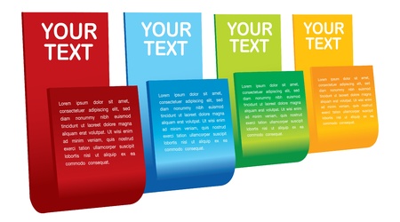 illustration of sale labels with area for own copy のイラスト素材