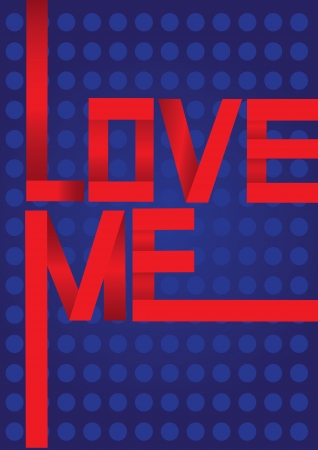 Valentine day message form up by paper  Vector illustration のイラスト素材