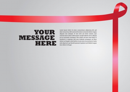 Vector illustration  Layout border of Awareness ribbons のイラスト素材