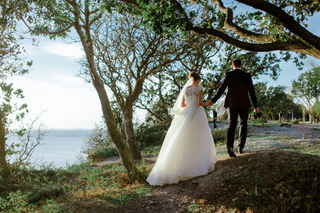 bride and groomの写真素材