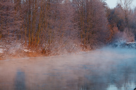 misty river