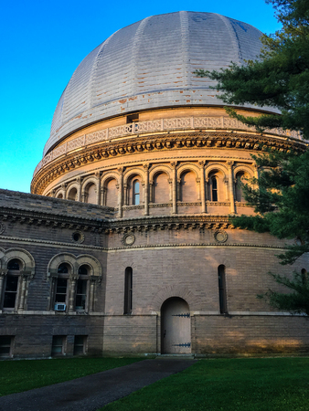 Yerkes Observatory at Sunriseの写真素材