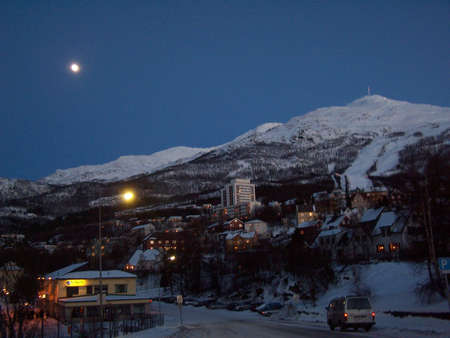 Narvik Eveningの写真素材