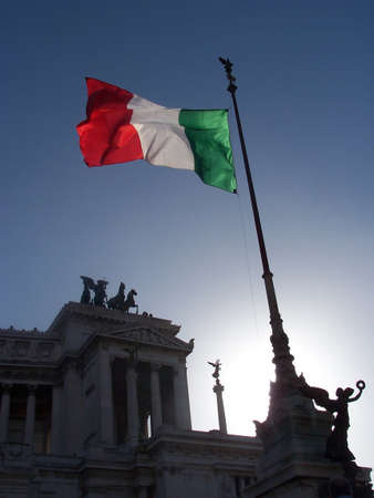 Piazza Venezia, Romaの写真素材
