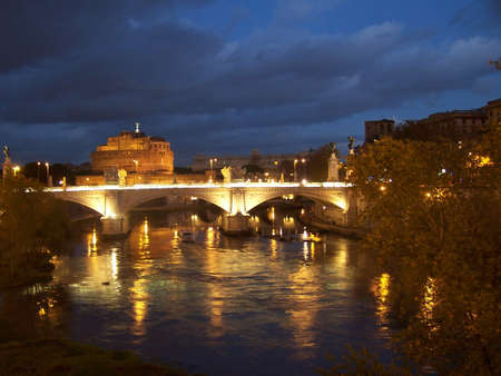 St Angelo, Romaの写真素材