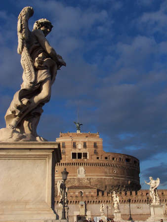 St Angelo, Romaの写真素材