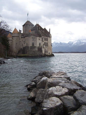 Château de Chillonの写真素材