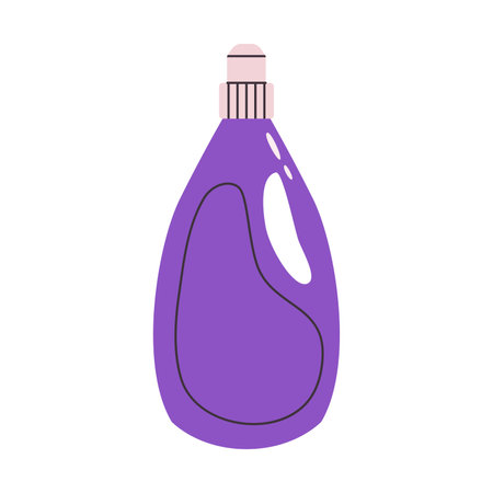 Detergent bottle illustrationのイラスト素材