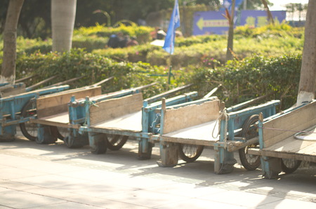 Wooden wagon