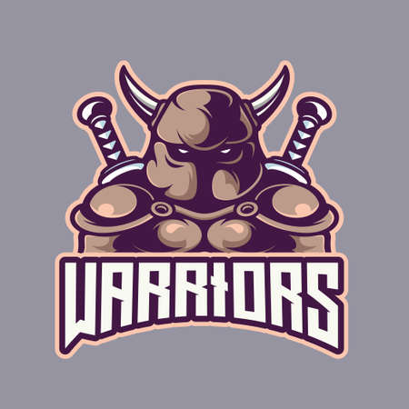 Warrior for logo gamingのイラスト素材