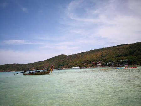Beautiful beach in thaliandの写真素材