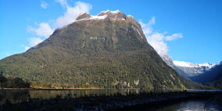 beautiful nature in new zealandの写真素材