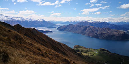 beautiful nature in new zealandの写真素材