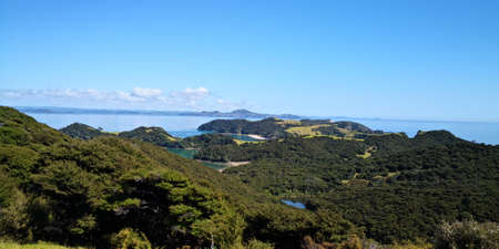 beautiful nature in new zealandの写真素材