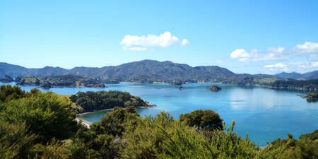 beautiful nature in new zealandの写真素材
