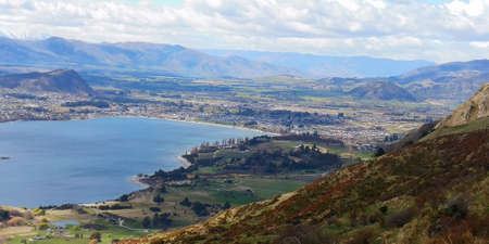 beautiful nature in new zealandの写真素材