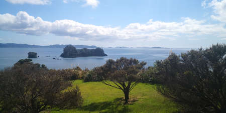 beautiful nature in new zealandの写真素材