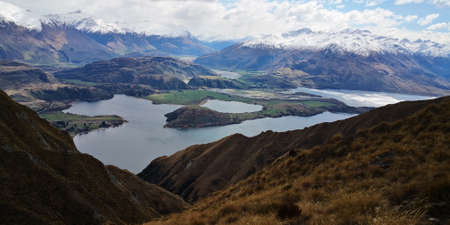beautiful nature in new zealandの写真素材
