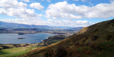 beautiful nature in new zealandの写真素材