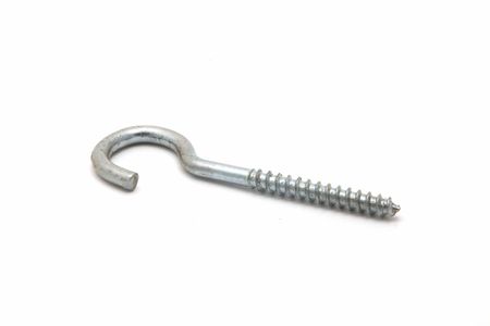 Hook on a white background 