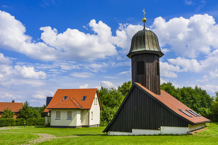 Church in in Gosda, Brandenburg, Germanyのeditorial素材