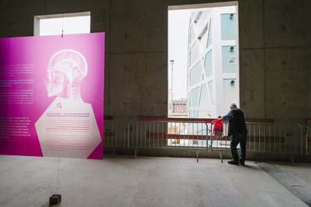 Open house at Berlin Palace - Humboldt Forum, Berlin, Germanyのeditorial素材