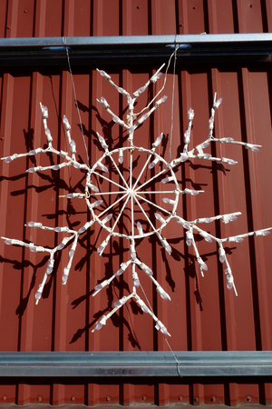 Snowflake decorationの写真素材