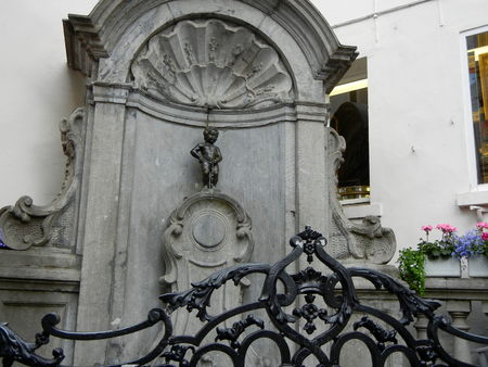manneken pis Brussels Belgiumのeditorial素材