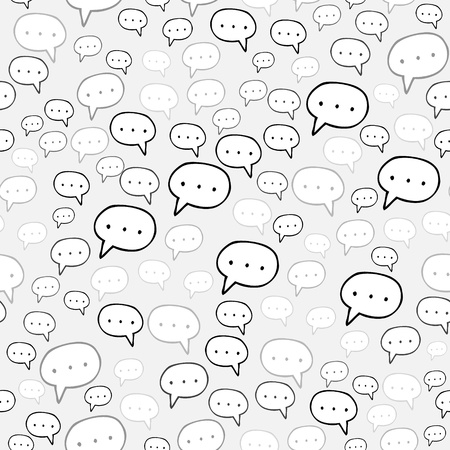 Discussion Seamless Background hand drawのイラスト素材