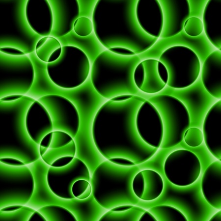 Green Neon circle seamless textureのイラスト素材